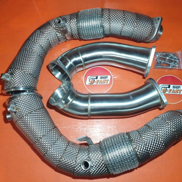 Даунпайп BMW X5M F95 X6M F96 V8 Twin-Turbo S63B44T2 /HS/ 19-