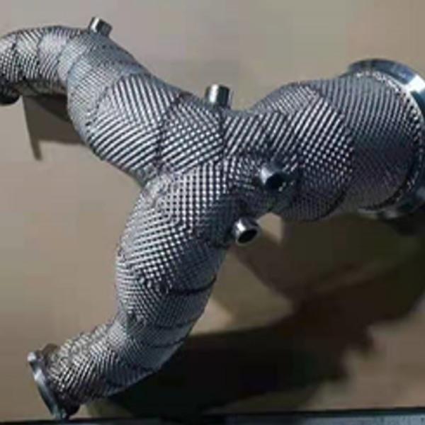 Даунпайп AUDI B9 S4/S5/SQ5 V6T 3.0T (EA839) OPF /HS/ 2019+