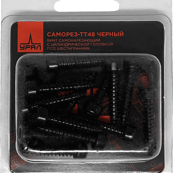 Саморез УРАЛ ТТ 48 Чёрный