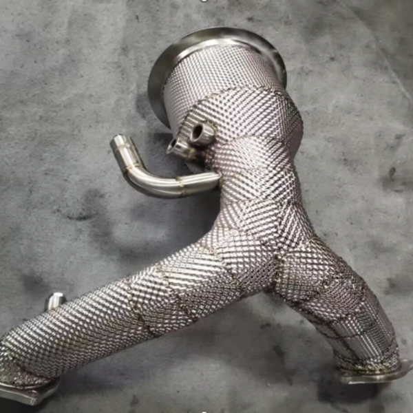 Даунпайп Porsche Cayenne Coupe AUDI Q7 Q8 VW Touareg 3.0T EURO 6 /HS/ 19-23