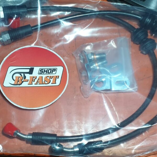 Армированные тормозные шланги Brembo 550мм