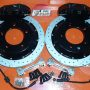 Задние тормоза Brembo 358х24мм 4 поршня TOYOTA LAND CRUISER 200 16~21