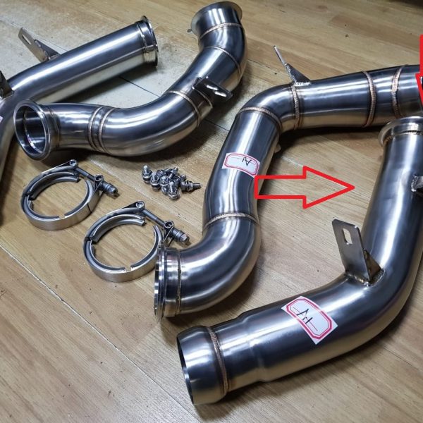 Даунпайпы Mercedes Benz M177 W213 E63 AMG 16+ /Уценка/