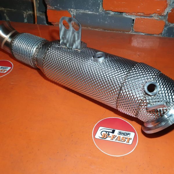 Даунпайп BMW G05 X5/G06 X6 3.0T B58 OPF Спорт-Кат /HS/ 20+